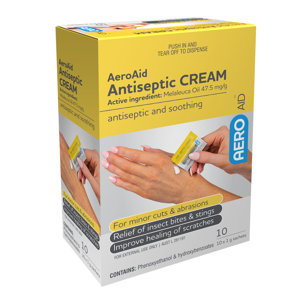 AEROAID Antiseptic Cream Sachet 1g