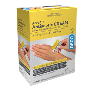 AEROAID Antiseptic Cream Sachet 1g Box/10