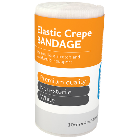 AEROCREPE Elastic Crepe Bandage 10cm x 4M Wrap/12