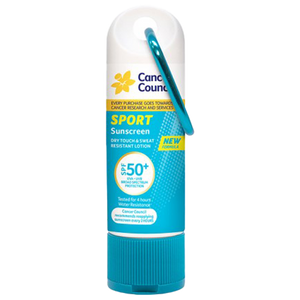 CANCER COUNCIL SPF50+ Sport Sunscreen Bottle 50mL (GST Free)