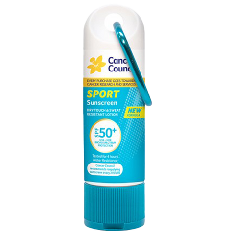 CANCER COUNCIL SPF50+ Sport Sunscreen Bottle 50mL (GST Free)