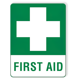 Large Sticker First Aid Sign