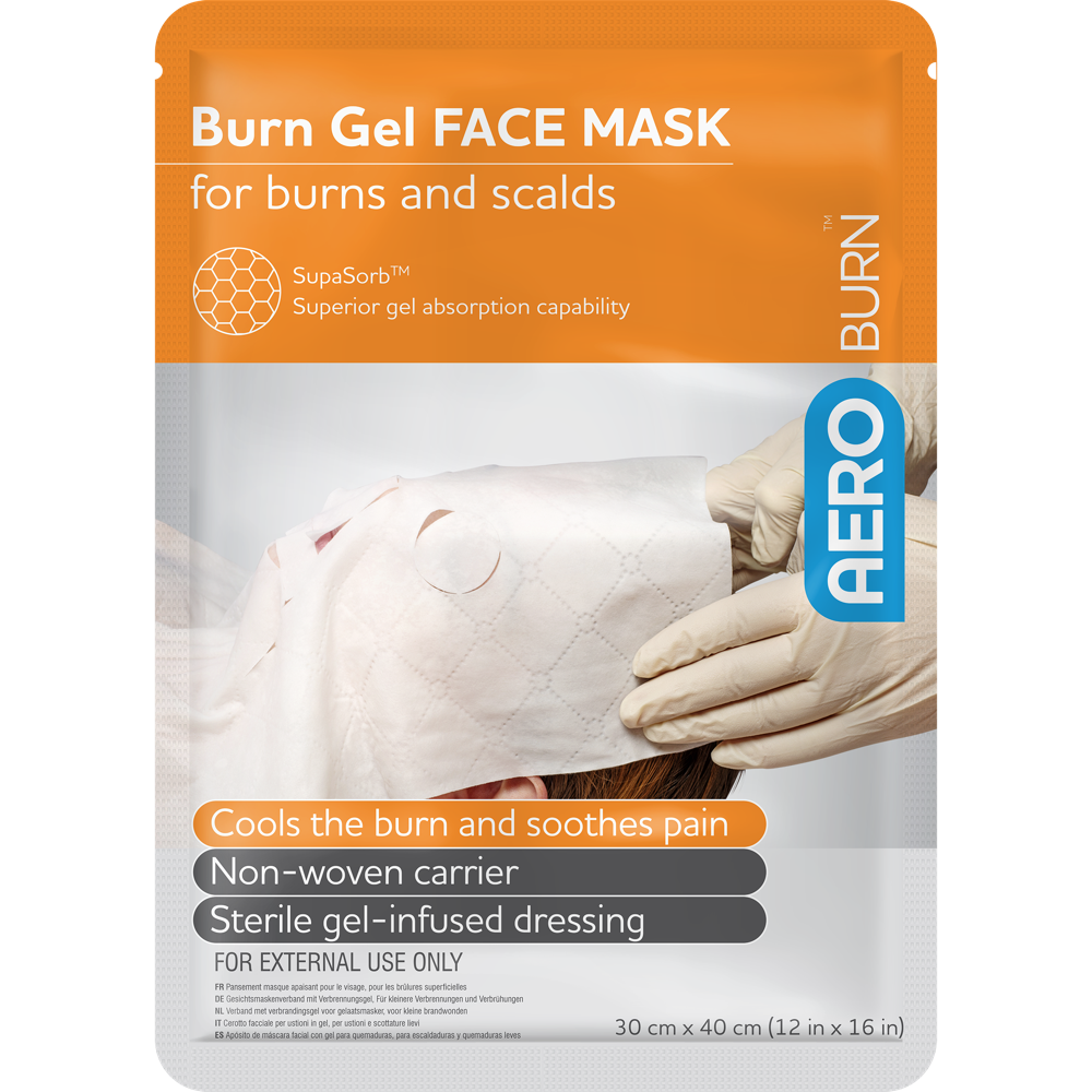 AEROBURN Burn Gel Face Mask 30 x 40cm (GST FREE)