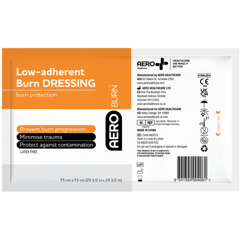 AEROBURN Low-Adherent Burn Dressing 75 x 75cm