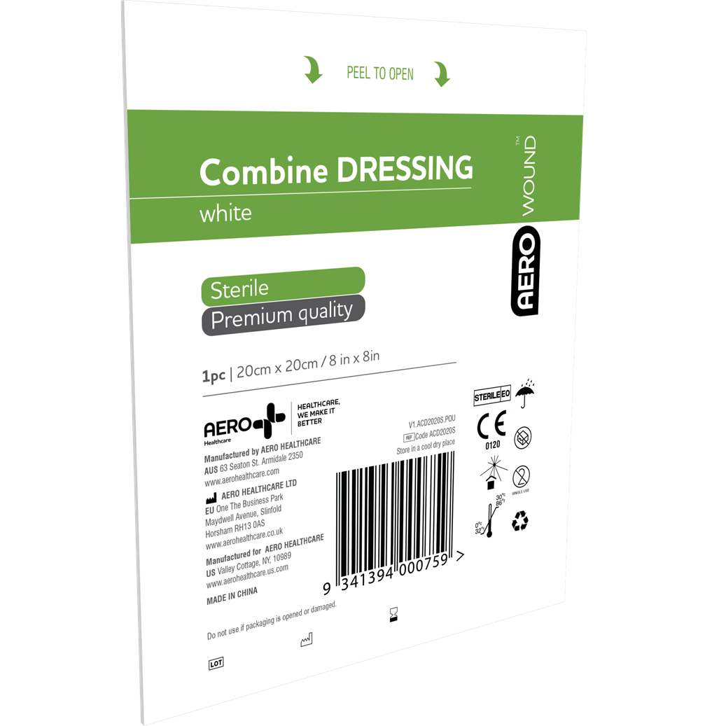 Combine Dressing 20 x 20cm - Packet of 50