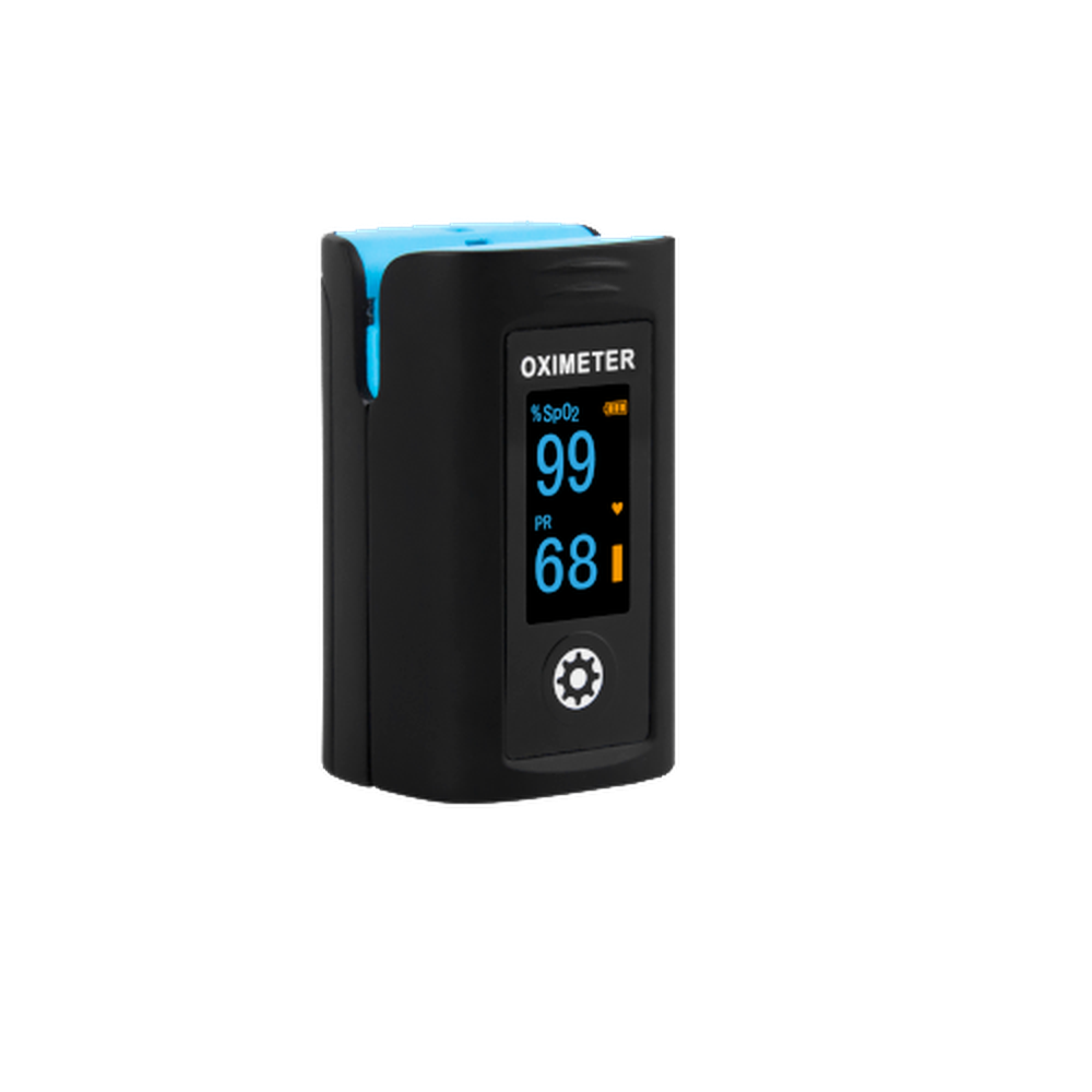 Lux Black Finger Pulse Oximeter