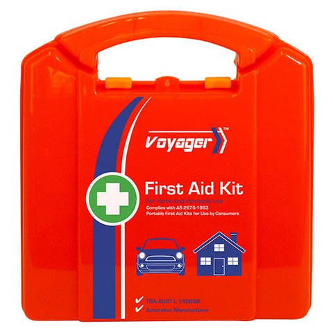 VOYAGER 2 Series Plastic Neat First Aid Kit 19 x 17.5 x 7cm