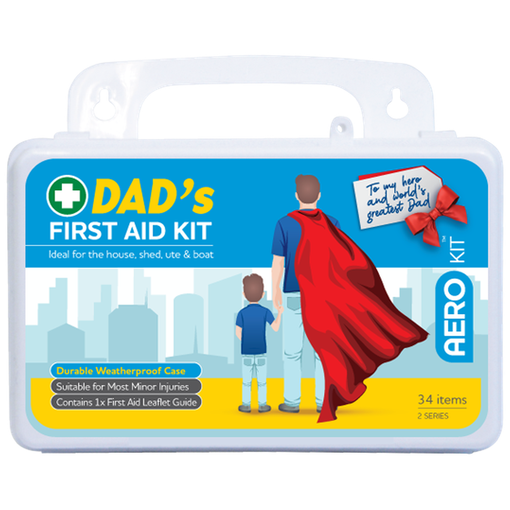 DAD'S 2 Series Plastic Waterproof First Aid Kit 13 x 21 x 7.5cm