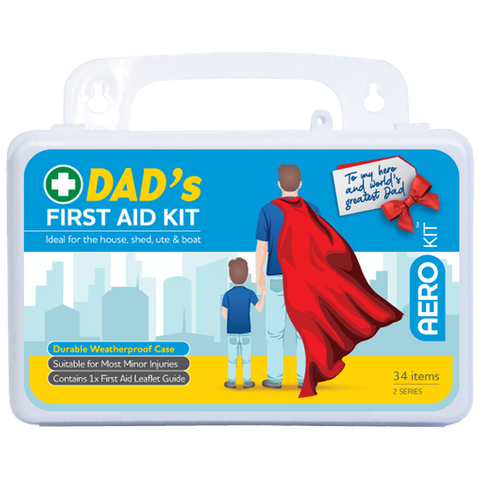 DAD'S 2 Series Plastic Waterproof First Aid Kit 13 x 21 x 7.5cm