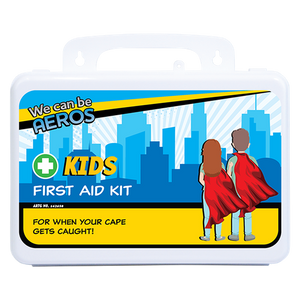 KIDS 2 Series Plastic Waterproof First Aid Kit 21 x 7.5 x 13cm