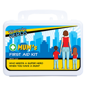 MUM'S 2 Series Plastic Waterproof First Aid Kit 21 x 7.5 x 13cm