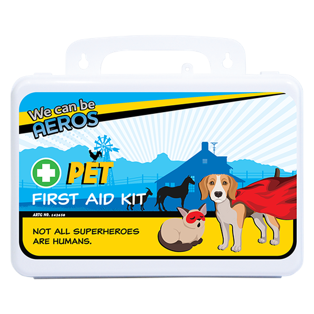 PET Plastic Waterproof First Aid Kit 21 x 7.5 x 13cm