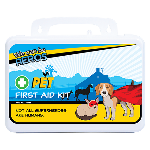 PET Plastic Waterproof First Aid Kit 21 x 7.5 x 13cm