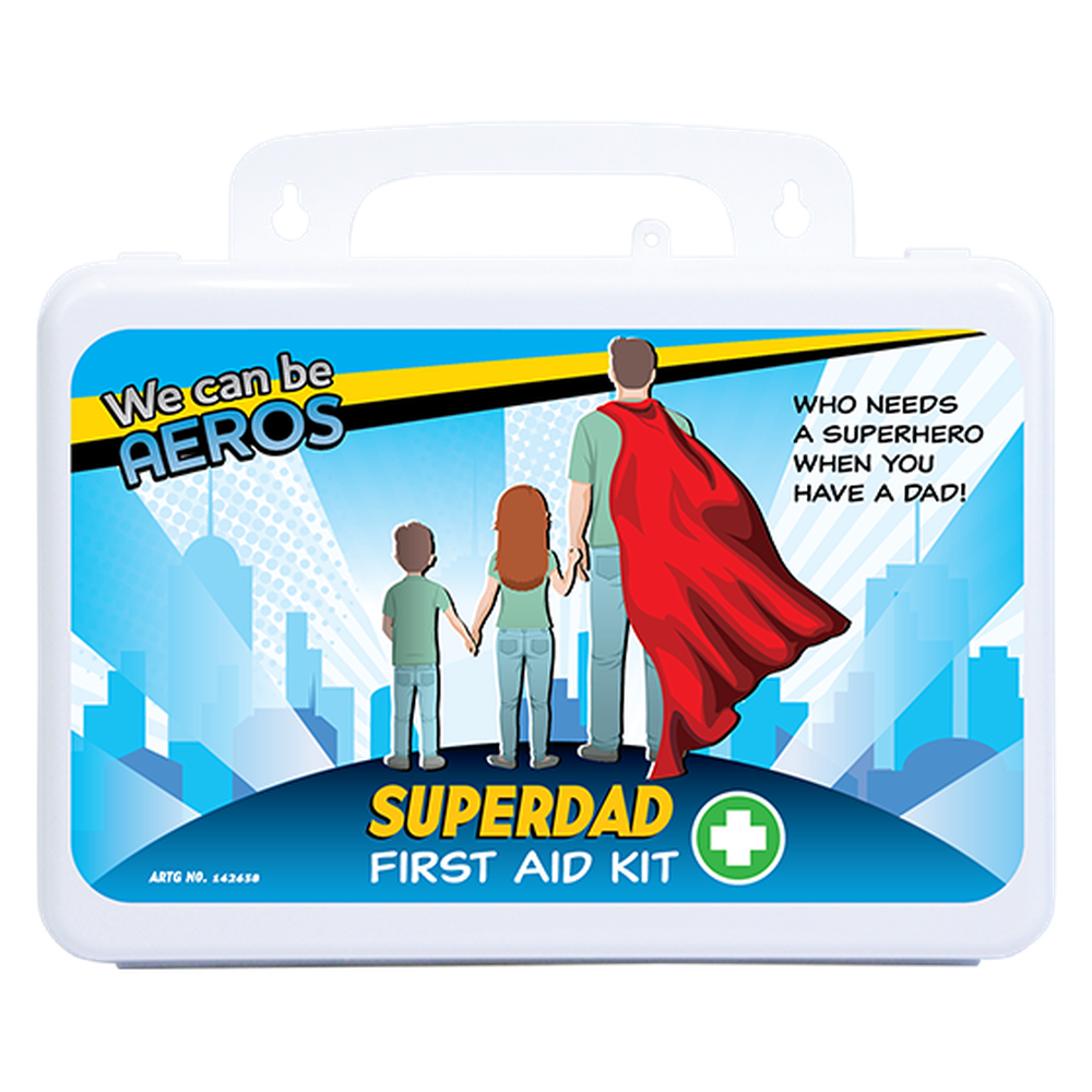 SUPERDAD 2 Series Plastic Waterproof First Aid Kit 13 x 21 x 7.5cm