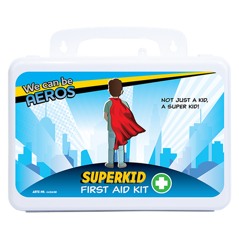 SUPERKID 2 Series Plastic Waterproof First Aid Kit 13 x 21 x 7.5cm