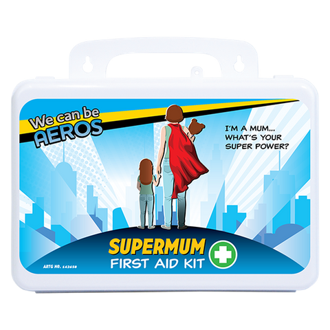 SUPERMUM 2 Series Plastic Waterproof First Aid Kit 13 x 21 x 7.5cm