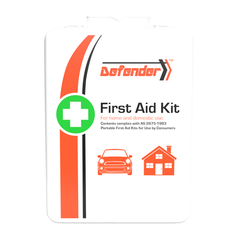 DEFENDER 3 Series Metal Tough First Aid Kit 23 x 16.5 x 7cm