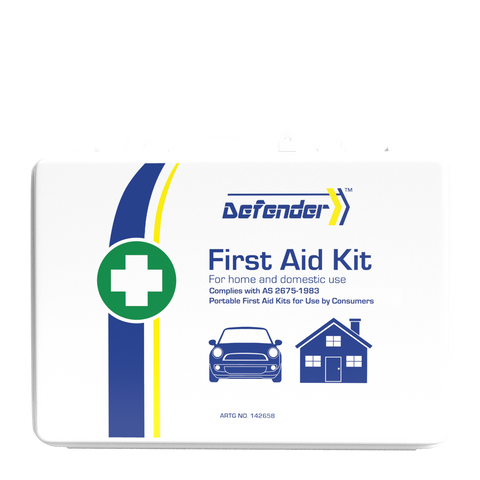 DEFENDER 3 Series Plastic Waterproof First Aid Kit 17.6 x 24.8 x 7.6cm