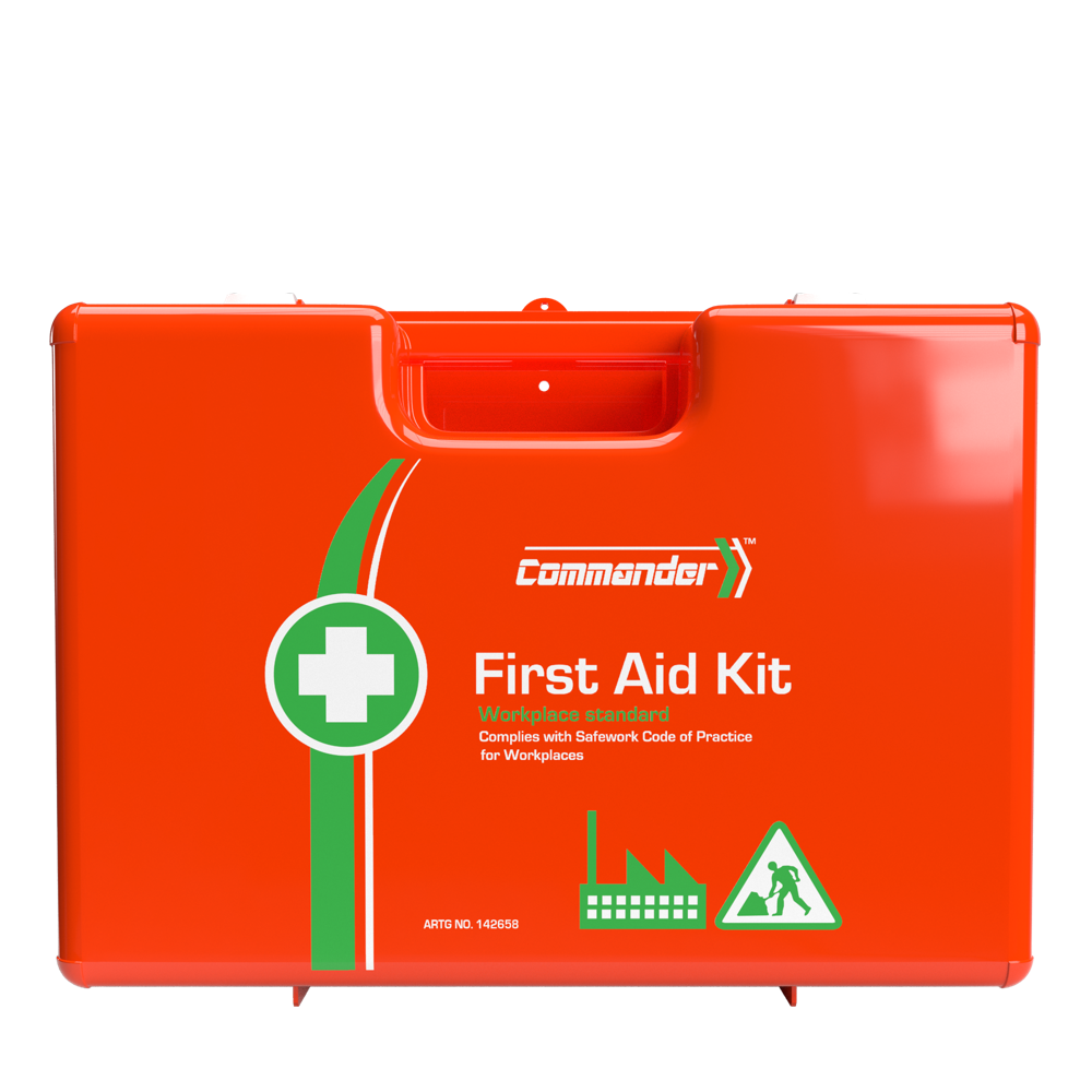 COMMANDER 6 Series Plastic Rugged First Aid Kit 30.5 x 43 x 14.5cm