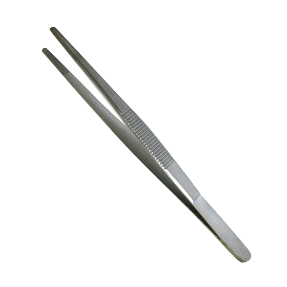 Stainless Steel Blunt 13cm Forceps