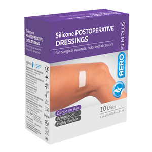 AEROFILM PLUS Sensitive Silicone Postoperative Dressing 6 x 8cm (GST Free)