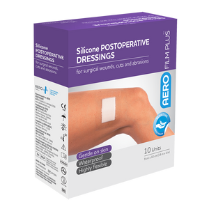 AEROFILM PLUS Sensitive Silicone Postoperative Dressing 9 x 10cm (GST Free)