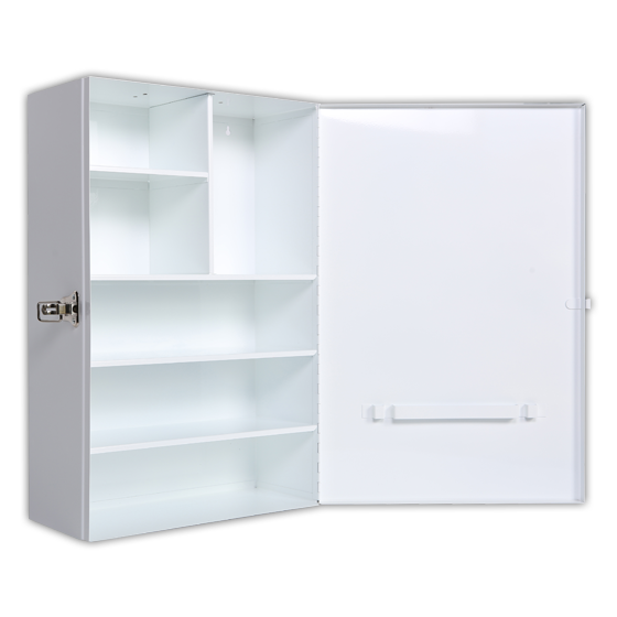 Large Metal First Aid Cabinet