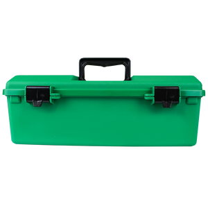 AEROCASE Green Plastic Tacklebox with 1 Liftout Tray 23 x 40 x 14.5cm