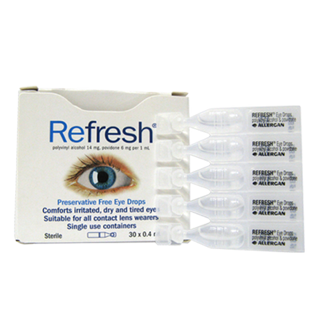 Refresh Eye Drops 0.4mL - Box of 30