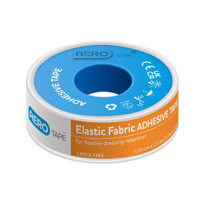 AEROTAPE Elastic Fabric Adhesive Tape 1.25cm x 2.5M