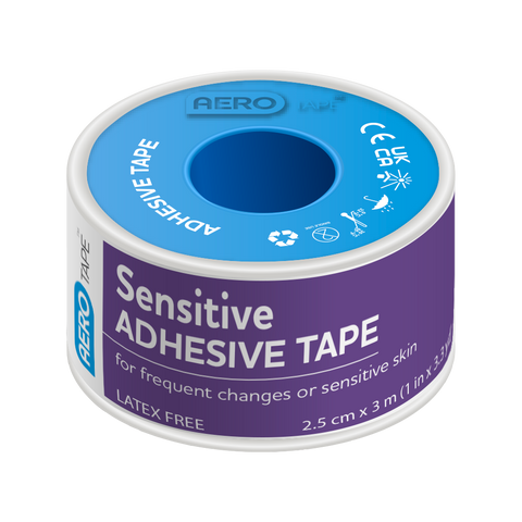 AEROTAPE Sensitive Microporous Paper Tape 2.5cm x 3M