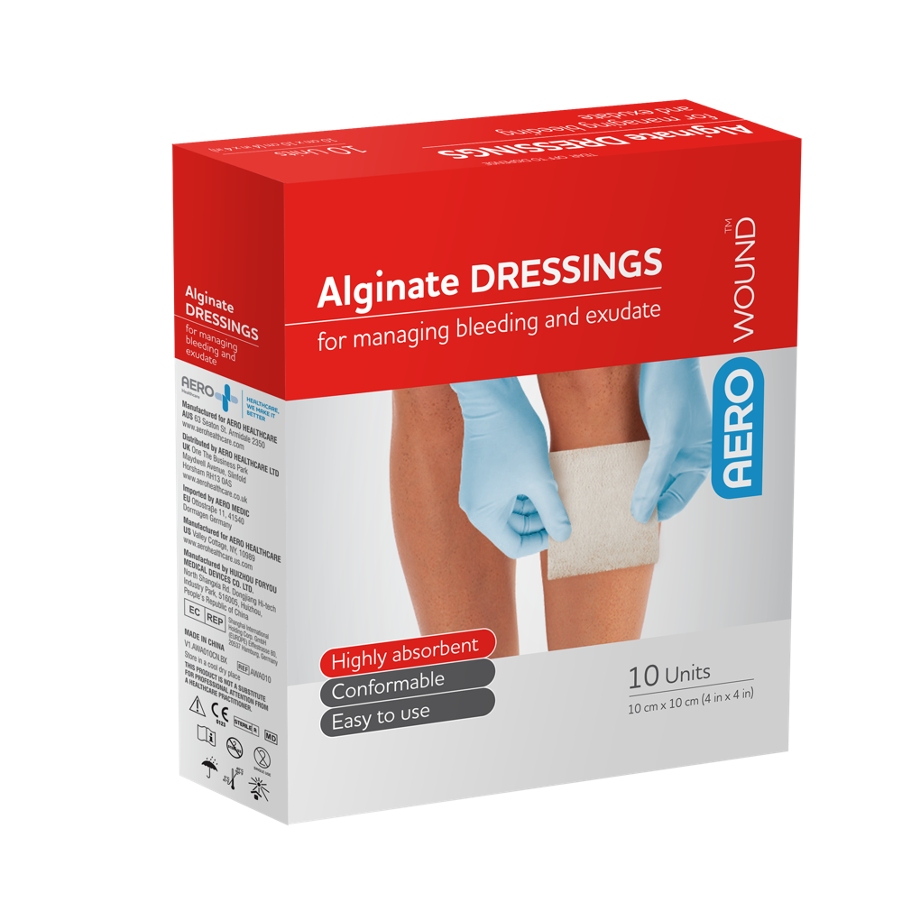 AEROWOUND Alginate Dressing 10 x 10cm