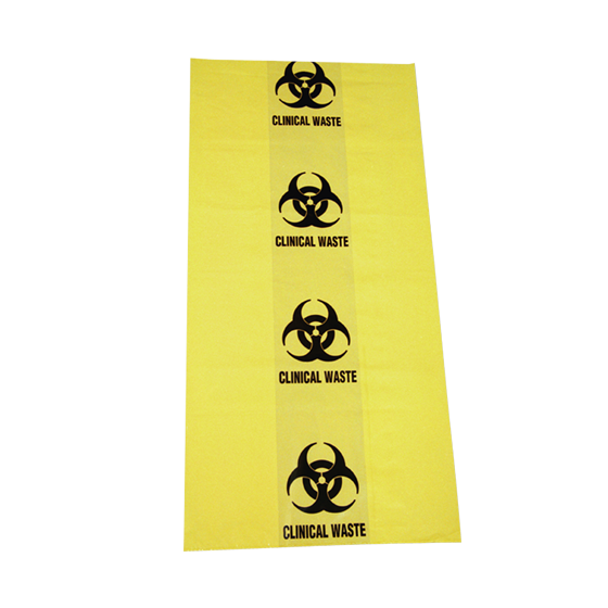 Biohazard Clinical Waste Bag 50L - Pack of 10