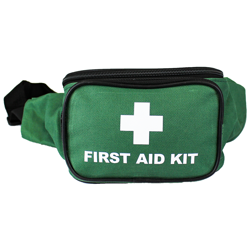 Green First Aid Bum Bag