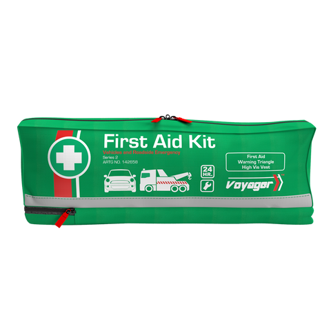 CUSTOM 2 Series Softpack Roadside First Aid Kit 44cm W x 6cm D x 16cm H