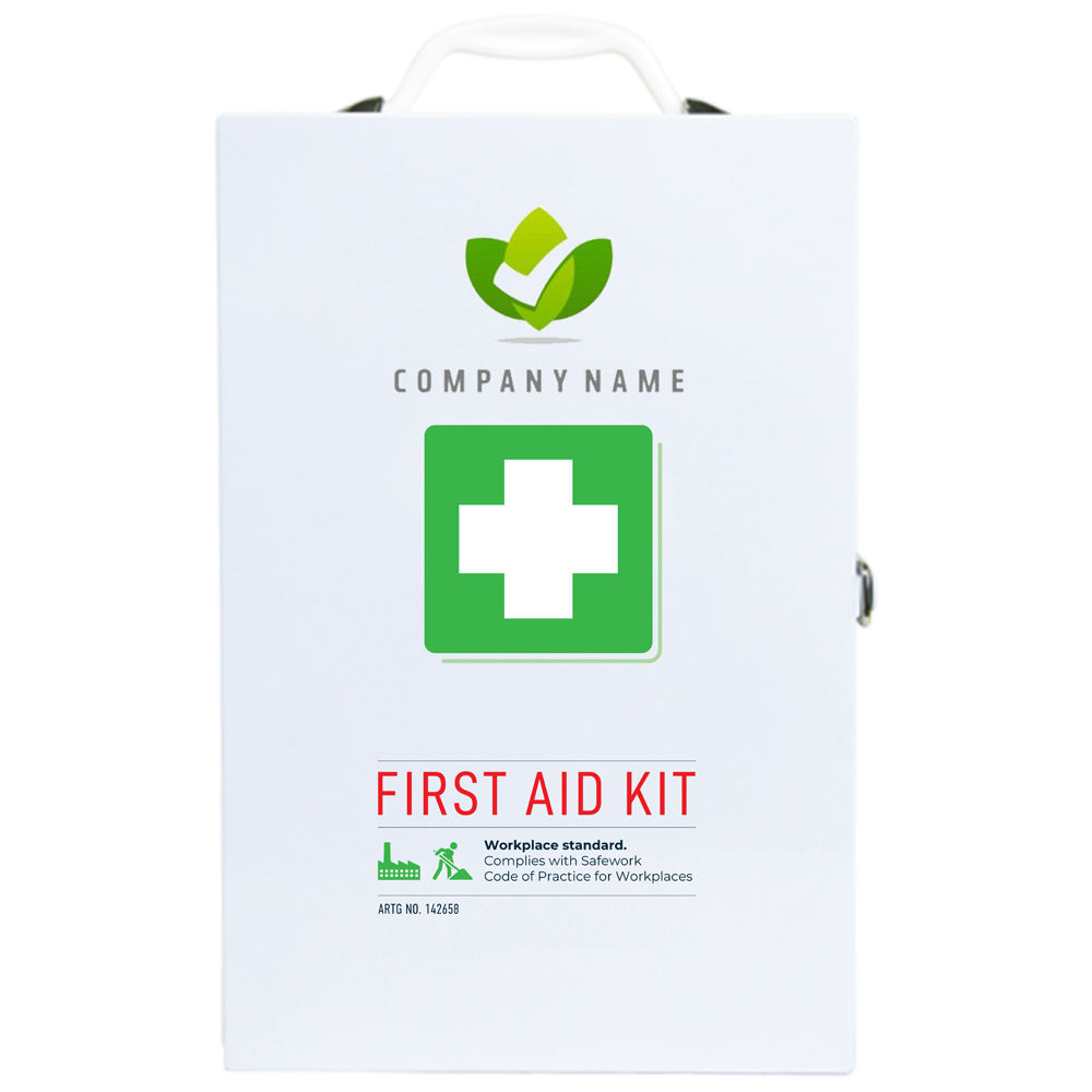 CUSTOM 5 Series Metal Tough First Aid Kit 29cm W x 13cm D x 43cm H