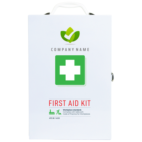 CUSTOM 5 Series Metal Tough First Aid Kit 29cm W x 13cm D x 43cm H