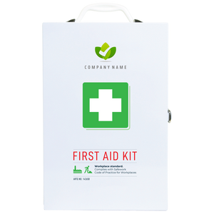 CUSTOM 6 Series Metal Tough First Aid Kit 41.5cm W x 13cm D x 58cm H