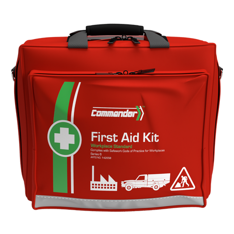 CUSTOM 6 Series Softpack Versatile First Aid Kit 34cm W x 23cm D x 36cm H