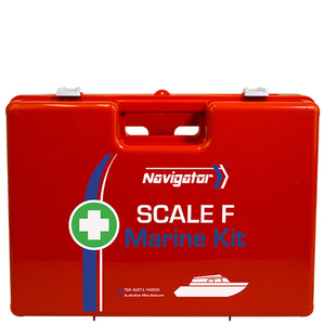 CUSTOM Scale F Marine First Aid Kit 43cm W x 14.5cm D x 30.5cm H