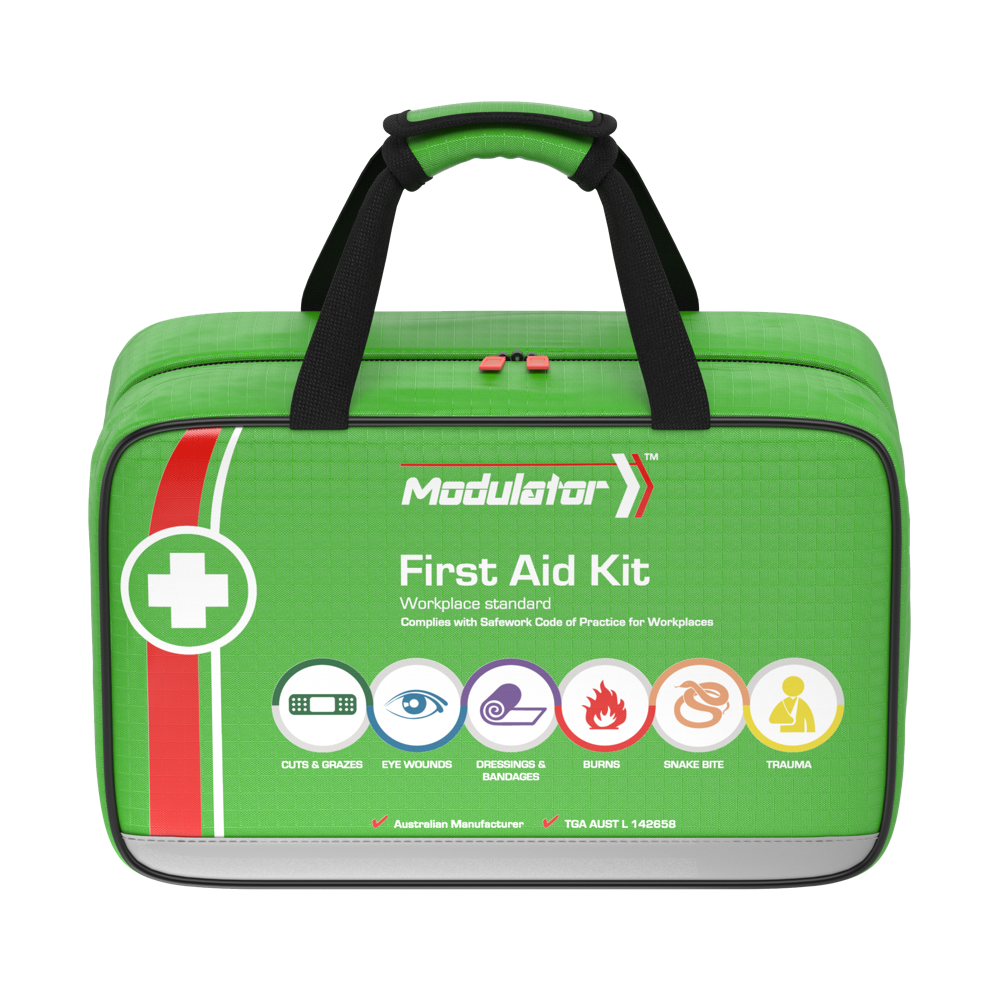 CUSTOM Modulator Softpack First Aid Kit 36cm W x 14cm D x 23cm H