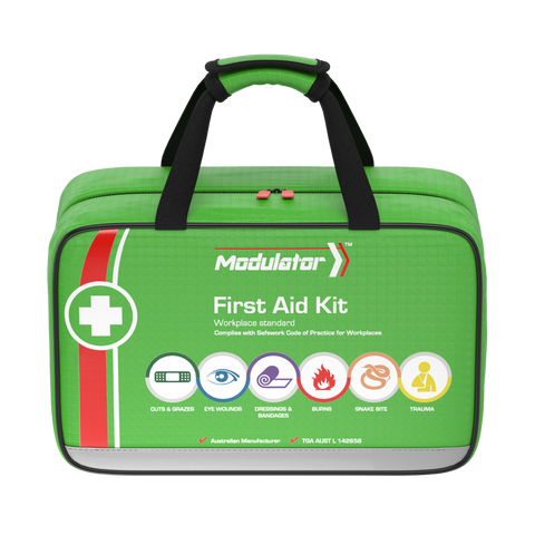 CUSTOM Modulator Softpack First Aid Kit 36cm W x 14cm D x 23cm H