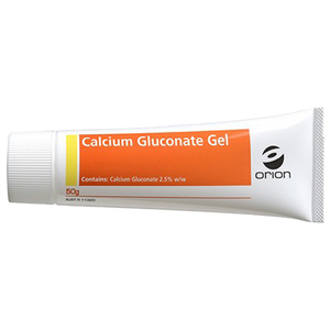 ORION Calcium Gluconate Gel 2.5% Tube 50g