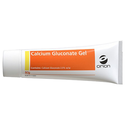 ORION Calcium Gluconate Gel 2.5% Tube 50g