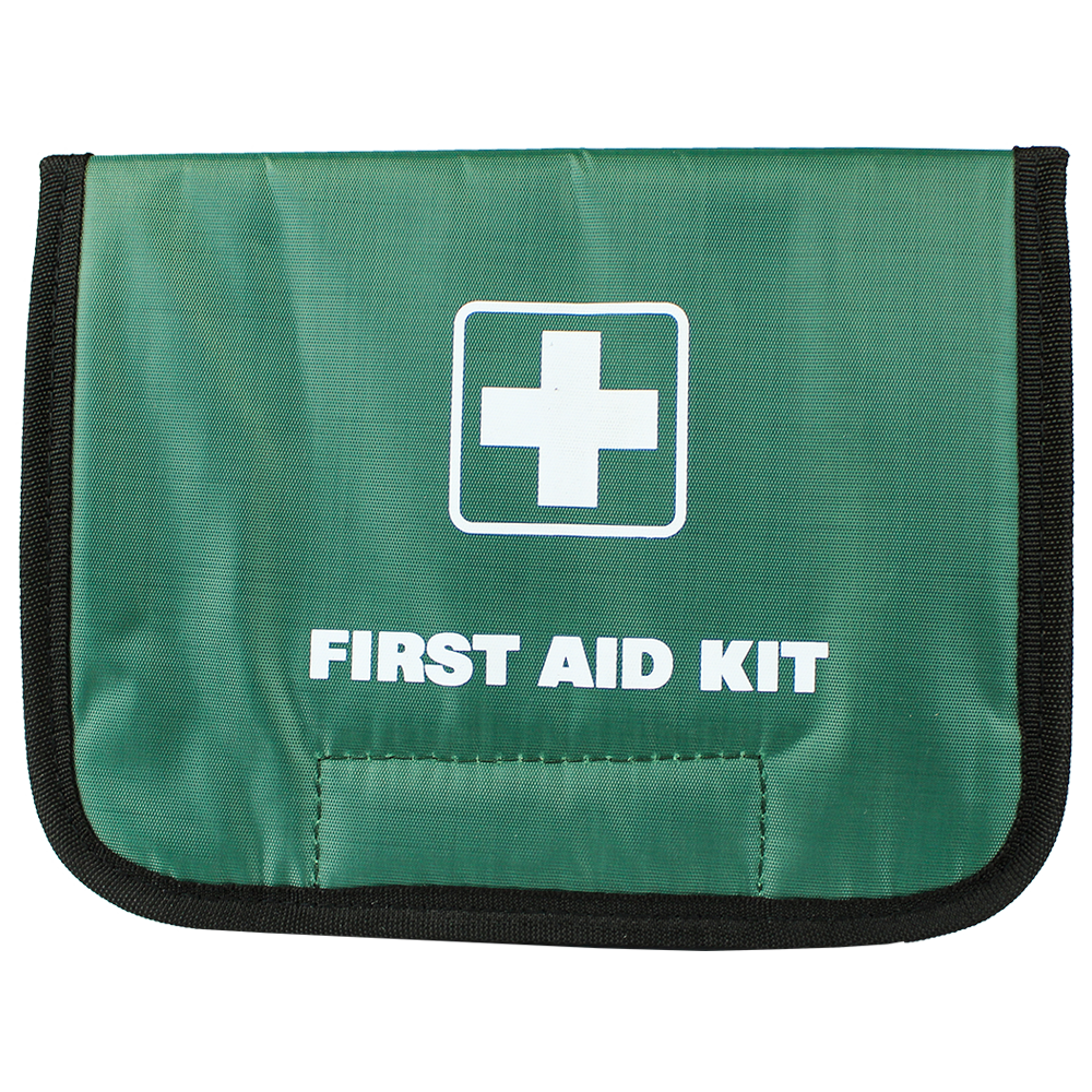 Fold-Over Green First Aid Bag