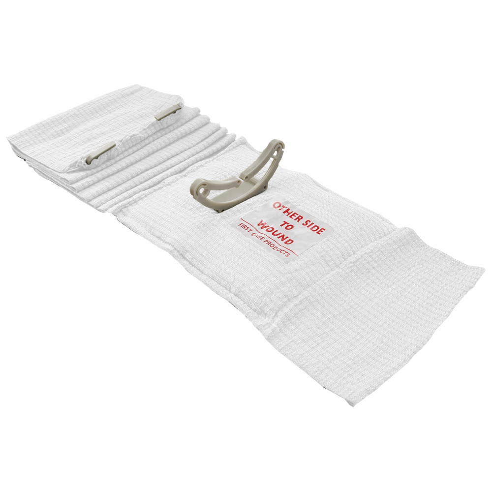 Trauma & Hemorrhage Control Wound Dressing 15 x 18cm - White