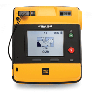 LIFEPAK 1000 Defibrillator with ECG Display &amp; Manual Override