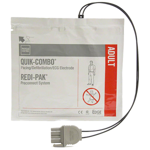 LIFEPAK Quik-Combo Redi-Pak Electrodes - Adult (for LP1000, LP12, LP15 &amp; LP20E)