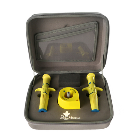 NIO Trainer&amp;Reload Kit Adult-Needleless w/ 2 training guns. New needle-less system
