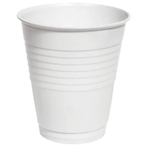 Plastic White Disposable Cup